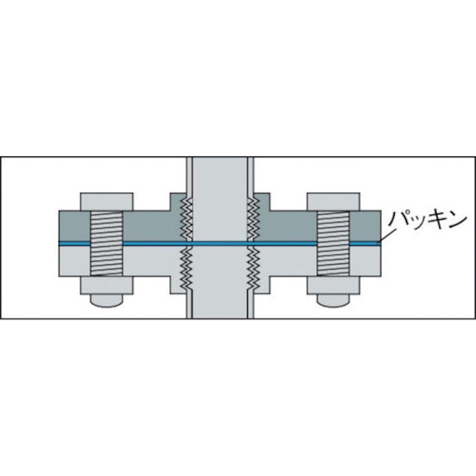 【CAINZ-DASH】イノック ねじ込みフランジ　５Ｋ２５Ａ 304STF5K25A【別送品】