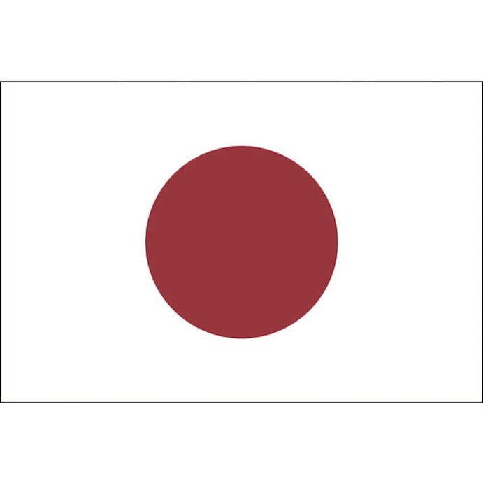 【CAINZ-DASH】東京製旗 国旗Ｎｏ．１（７０×１０５ｃｍ）　日の丸 10160【別送品】