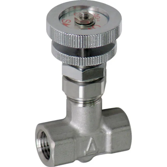 【CAINZ-DASH】アソー ニードルバルブ チッコロ-α 内×内ネジ型 PT1/4 SW-1022【別送品】