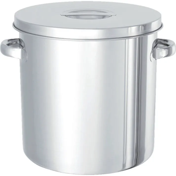 【CAINZ-DASH】MONOVATE ステンレスタンク テーパー付貯蔵用タンク(フタ付) 10L TP-ST-24【別送品】