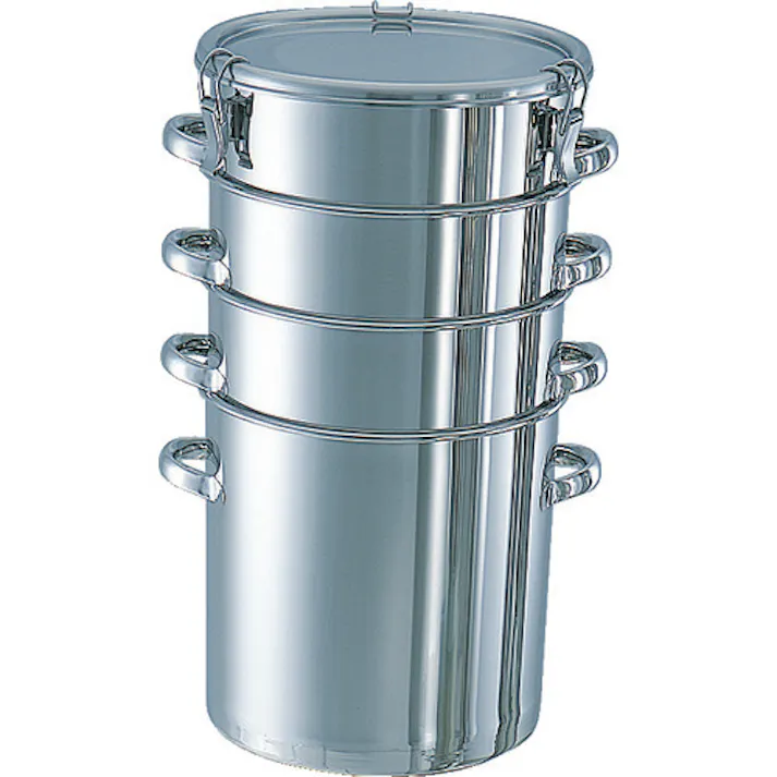 【CAINZ-DASH】MONOVATE ステンレスタンク テーパー付キャッチクリップ式密閉タンク(フタ付)15L TP-CTH-27【別送品】