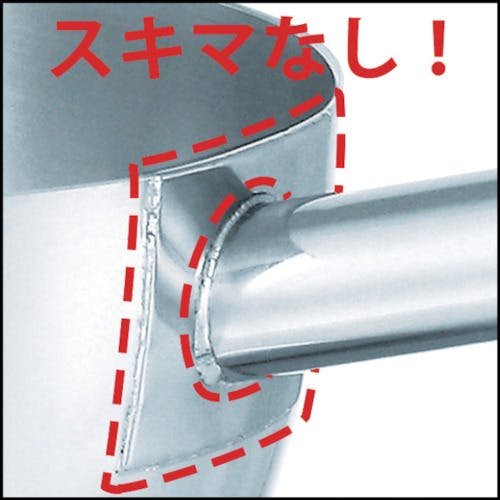 CAINZ-DASH】日東金属工業 ステンレス柄杓（柄長さ２５０ｍｍ） ０