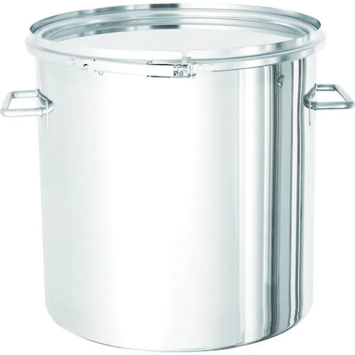 【CAINZ-DASH】日東金属工業 ステンレスタンクサニタリーバンド式密閉タンク100L SMA-CTL-47H【別送品】