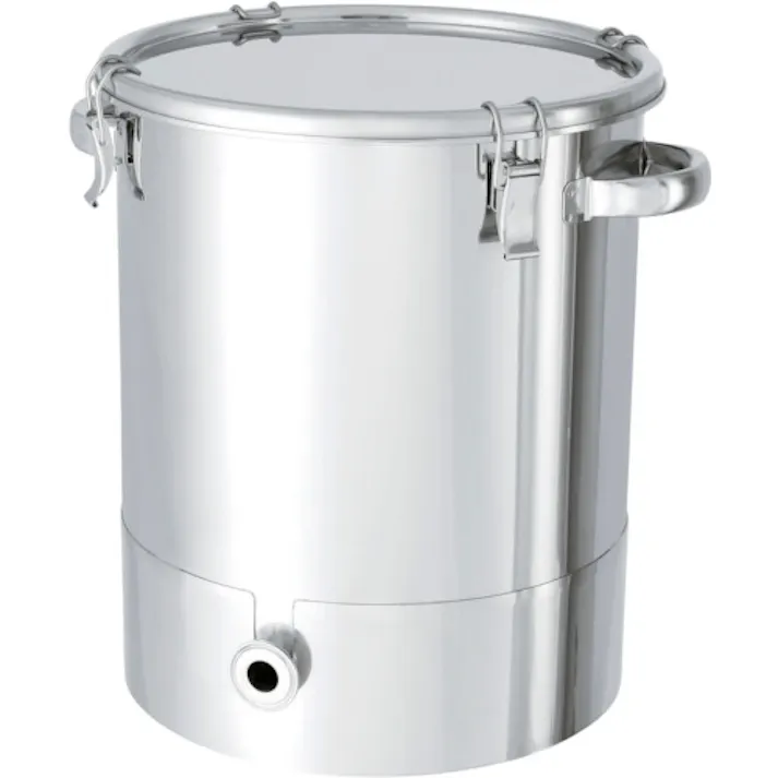【CAINZ-DASH】MONOVATE ステンレスタンク片テーパー型クリップ式密閉容器 35L KTT-CTH-36【別送品】