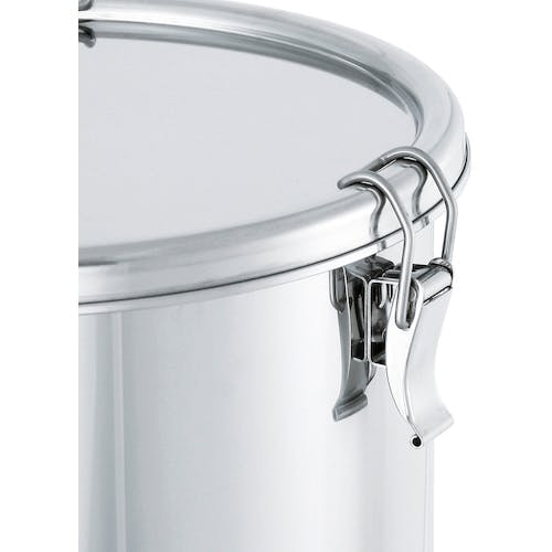【新品】TRUSCO 日東 ステンレスタンク 貯蔵用フタ付 20L【2台セット】 ST-W-30 ストレート貯蔵用タンク(フタ付・蛇口付) MONOVATE(日東