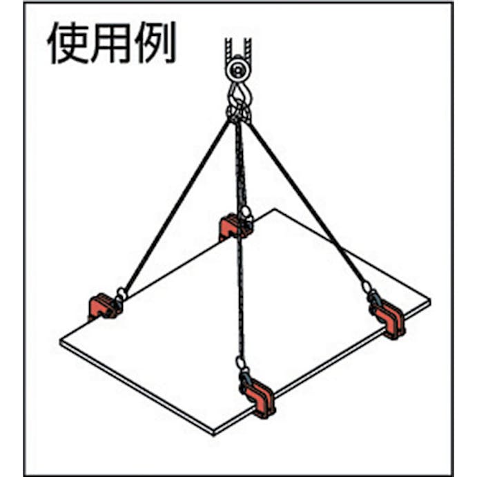 【CAINZ-DASH】日本クランプ 水平つり専用クランプ HSMY-1【別送品】