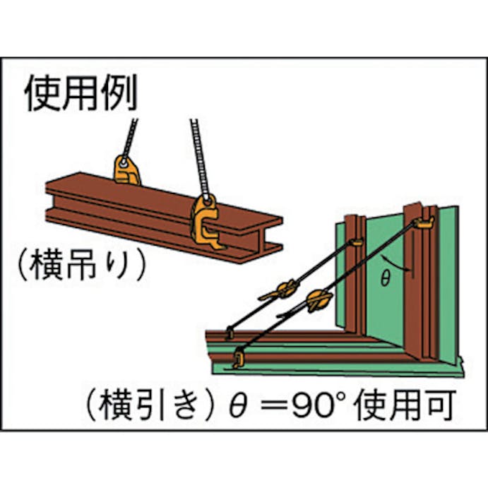 【CAINZ-DASH】日本クランプ ねじ式万能型クランプ０．７５ PCA-075【別送品】