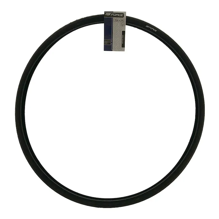FORCE タイヤ 溝アリ 700×28C ブラック 80716