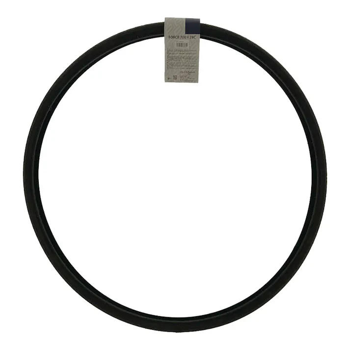 FORCE タイヤ 溝アリ 700×28C ブラック 80716