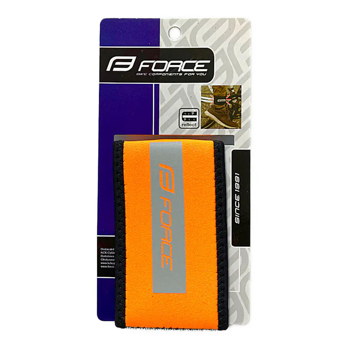 FOACE ズボンバンド反射ロゴ オレンジ 80141