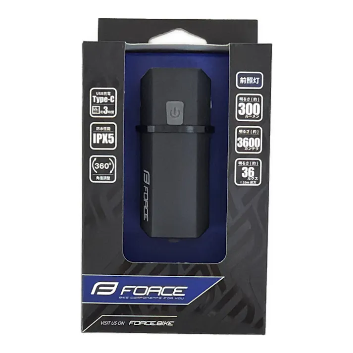 フォース Force ライト ARCH 300lm USBタイプ 36lx ブラック