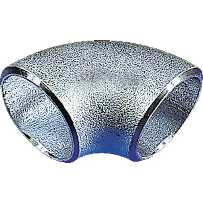 【CAINZ-DASH】ベンカン機工 G90SSGP白鋼管製エルボショート90°100A G90S-SGP-100A【別送品】