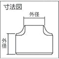 【CAINZ-DASH】ベンカン機工 ＧＴＳＧＰ白鋼管製チーズ３２Ａ GT-SGP-32A【別送品】