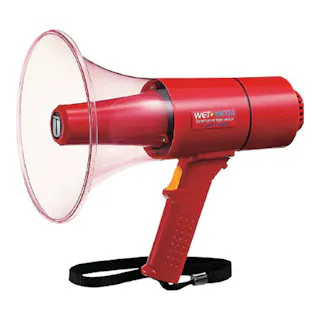 ユニペックス サイレン付メガホン TR-315S
