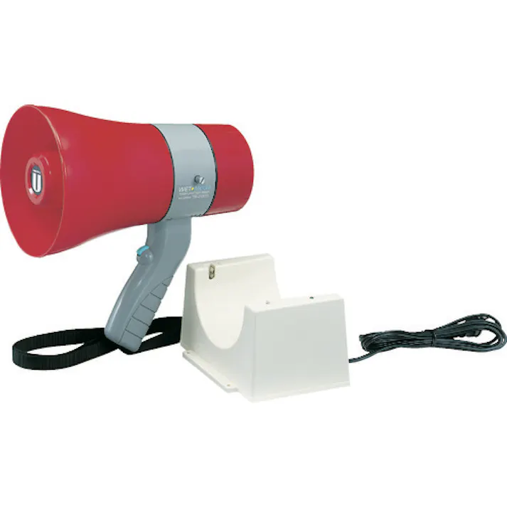 【CAINZ-DASH】ユニペックス 充電式防滴形メガホン 6W サイレン付 TR-215CS【別送品】