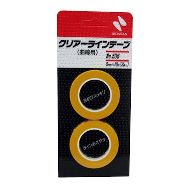 ニチバン クリアーラインテープ 曲線用 No.536 5mm×10m