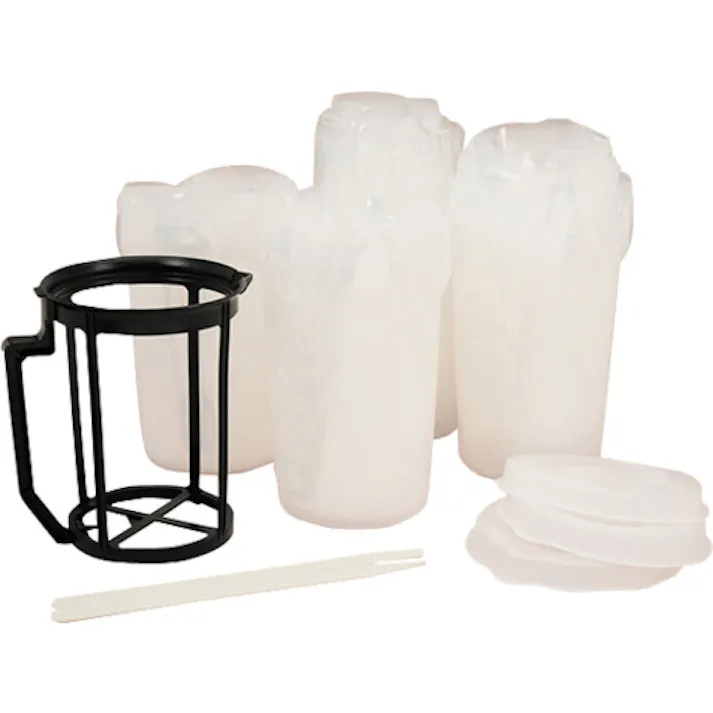 【CAINZ-DASH】大塚刷毛製造 塗料容器 Pポット 3Lセット(50枚) 322-103-0003【別送品】