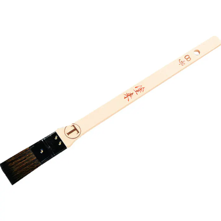 【CAINZ-DASH】大塚刷毛製造 水性用刷毛 塗来 目地刷毛 平 黒 8号 1050120008【別送品】