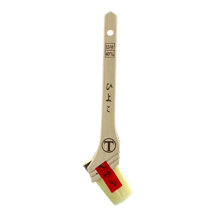 大塚刷毛製造 マルテー ひよこ 筋違 白 40mm