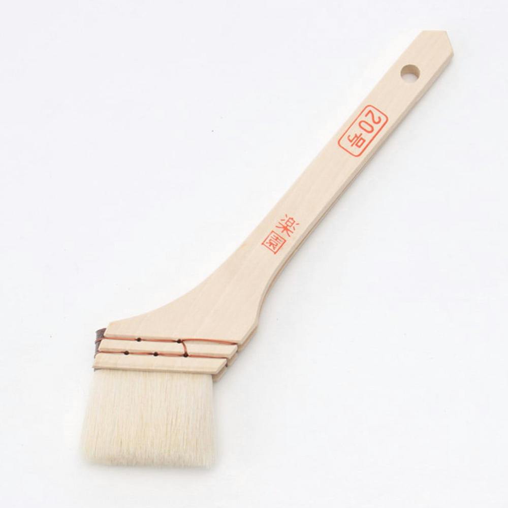 大塚刷毛製造 マルテー 新 楽園ニス 筋違 白 20号 | ペンキ（塗料