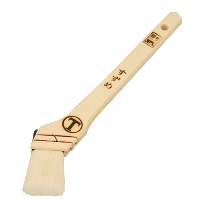 大塚刷毛製造 すずめニス 筋違 白 10号