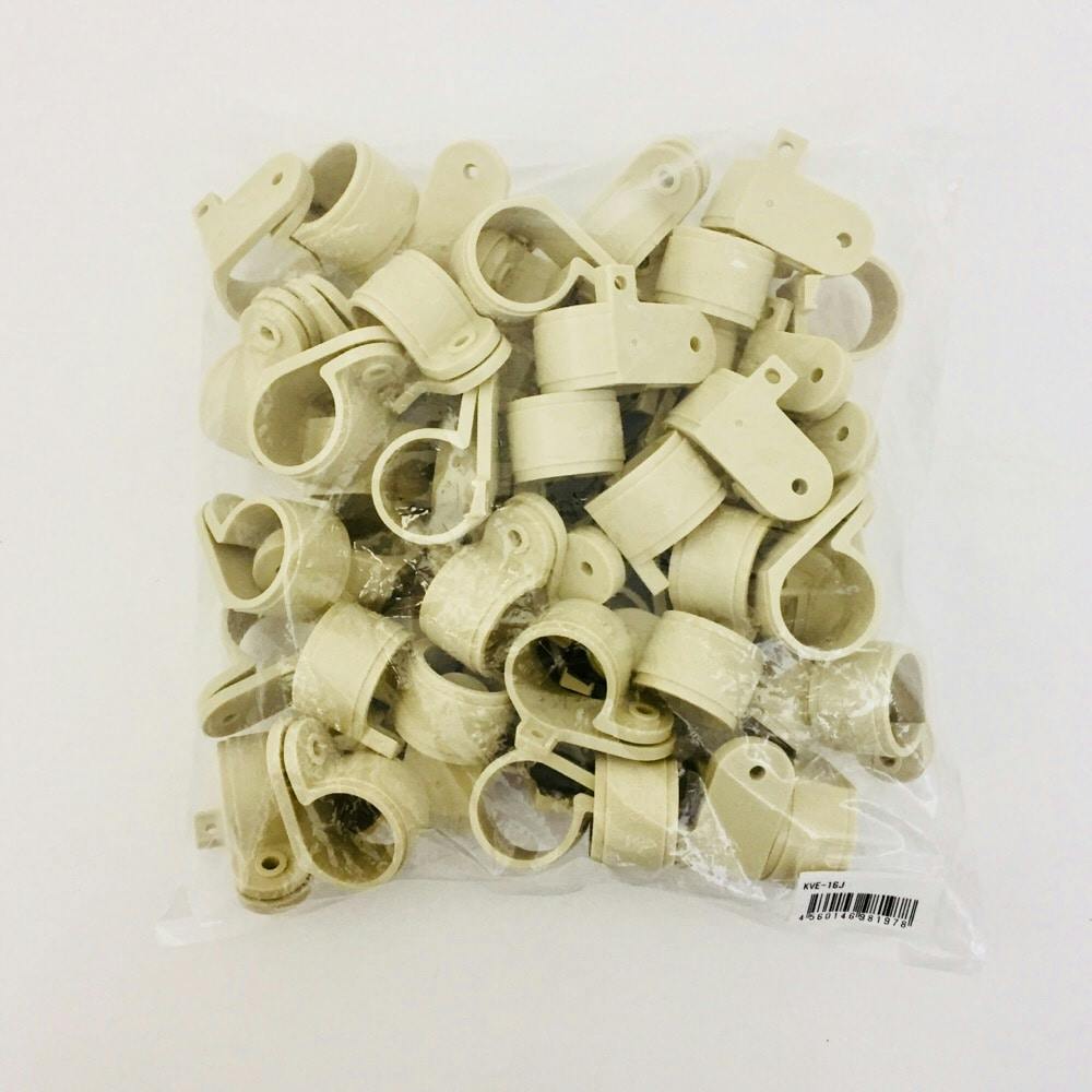 ケロリン木桶　未使用品 未来工業 VE片サドル ベージュ KVE-16J 50個入 | 配線部品 通販