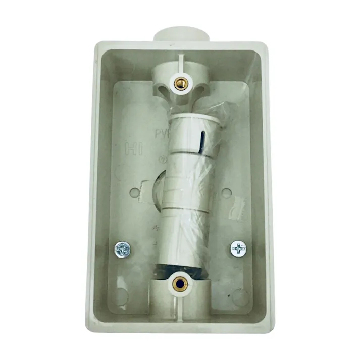 未来工業 露出スイッチボックス ベージュ PVR16-2J