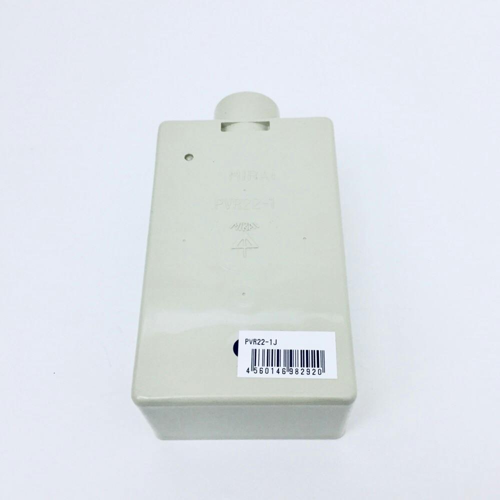 未来工業 露出スイッチボックス ベージュ PVR22-1J | 配線部品