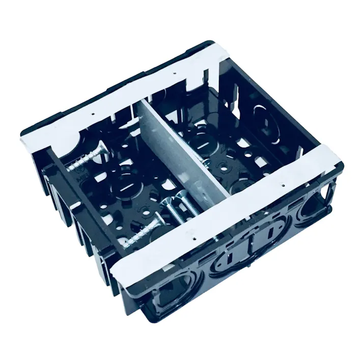 未来工業 台付スライドボックスボックス 2ヶ用 SBW-M