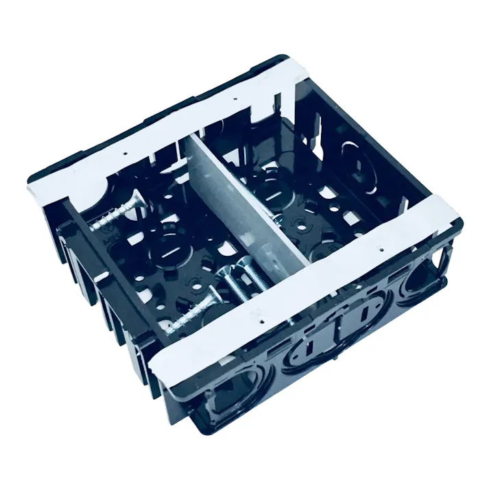 未来工業 台付スライドボックスボックス 2ヶ用 SBW-M