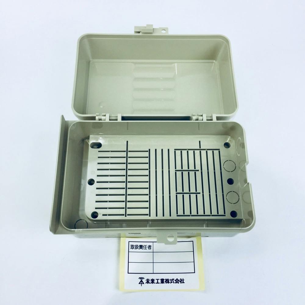 wellbox ウェルボックス 未使用品 未来工業 ウオルボックス タテ型 ベージュ WB-2J | 配線部品