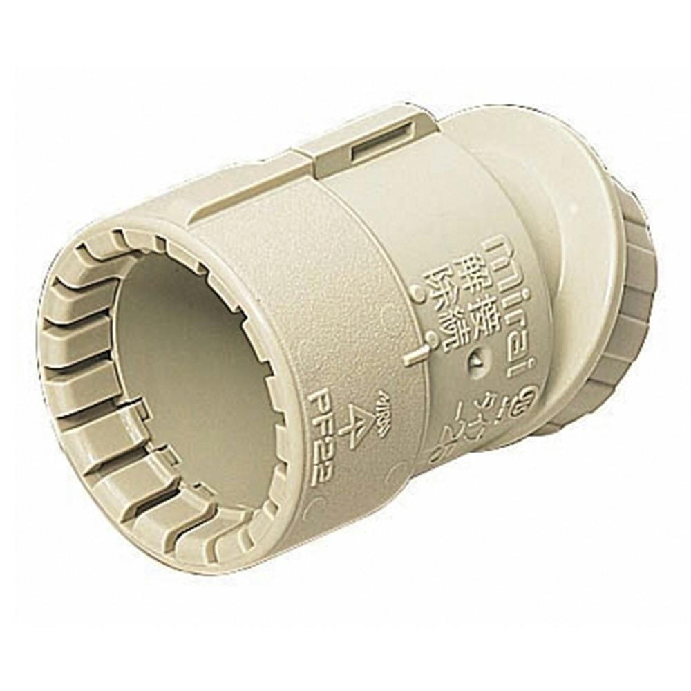 ミルキー  箱C 未来工業 PV4B-ANF1M 露出用四角ボックス 取付自在蓋 ミルキー