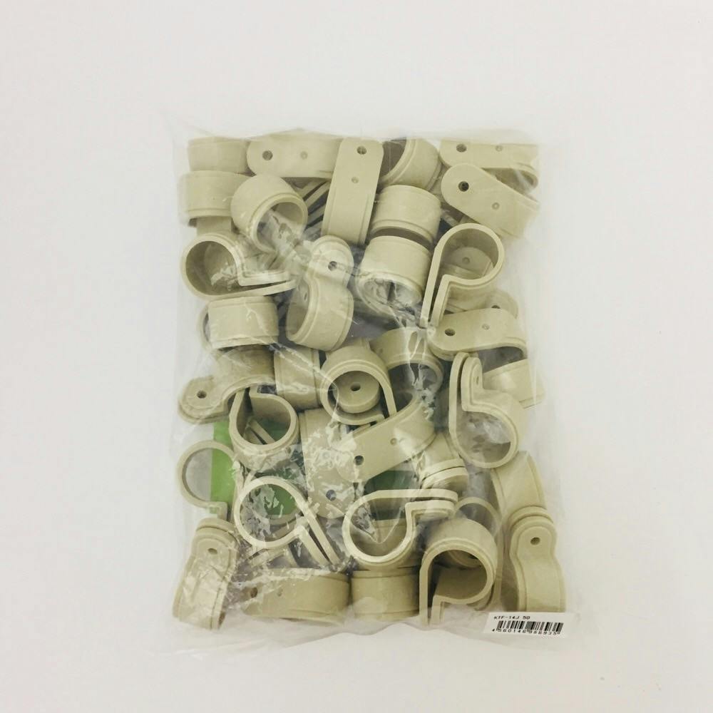 未来工業 PF管片サドル ベージュ KTF-14J | 配線部品 通販