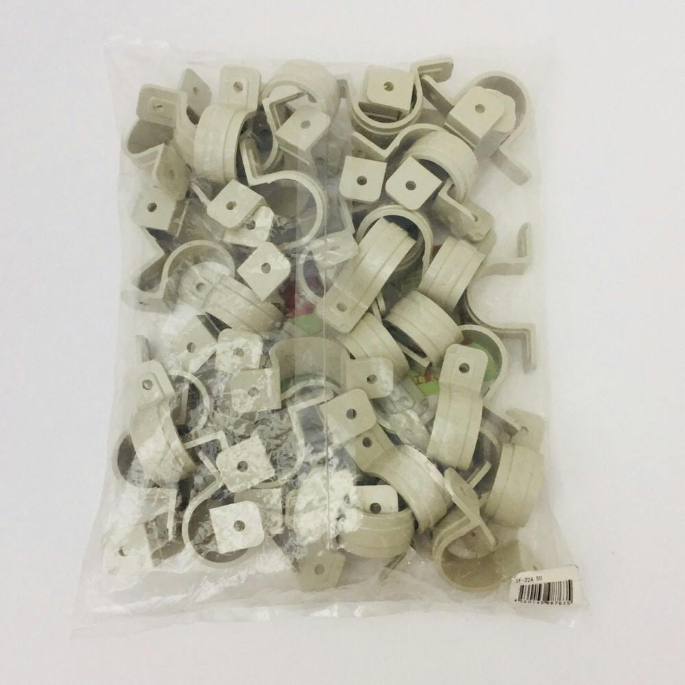 未来工業 PF管両サドル ベージュ SF-22AJ | 配線部品 通販