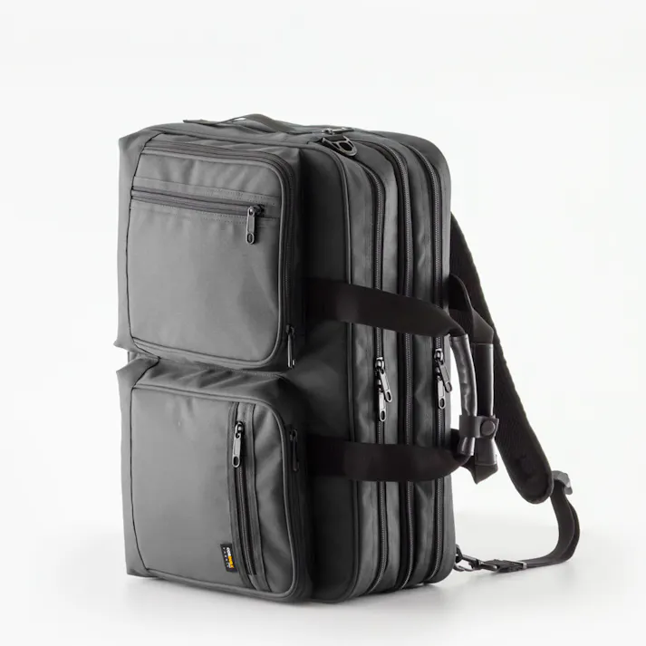 CORDURA 3WAYビジカジバッグ ダブルルーム BK