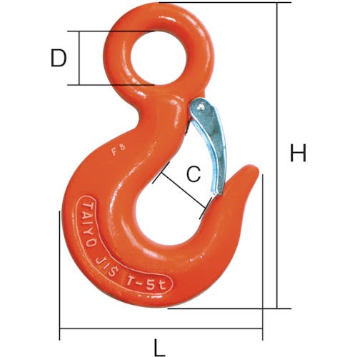 CAINZ-DASH】大洋製器工業 重量フック 1t バネ付