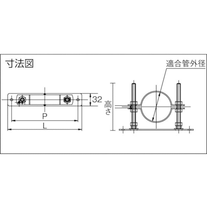 【CAINZ-DASH】アカギ ＴＮセットフロアーナット付プレート（耐火二層管用）　５０ＡＸ１２０Ｈ A13577-0020【別送品】