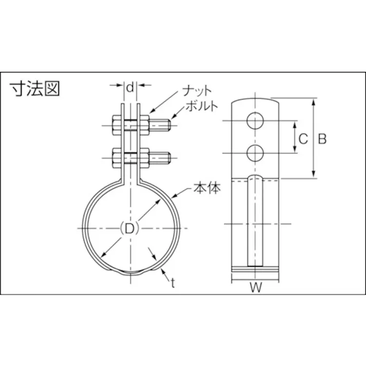 【CAINZ-DASH】アカギ 立バンド“ステン組式立バンド” 20A A10350-0021【別送品】