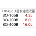 【CAINZ-DASH】橋本クロス オイルシート　ポリエステル　１０５０ｍｍ×２５ｍ BO-105B【別送品】