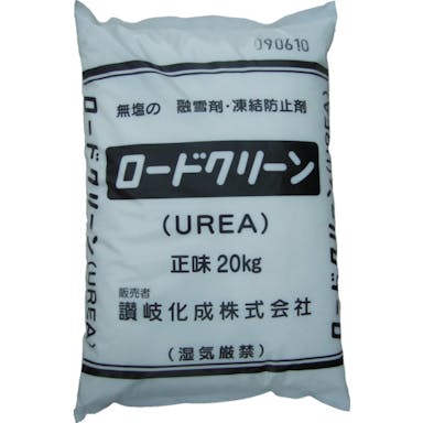 【CAINZ-DASH】讃岐化成 凍結防止剤　ロードクリーンＵＲＥＡ（無塩凍結防止剤）２０ｋｇ（１袋入） RCU20【別送品】