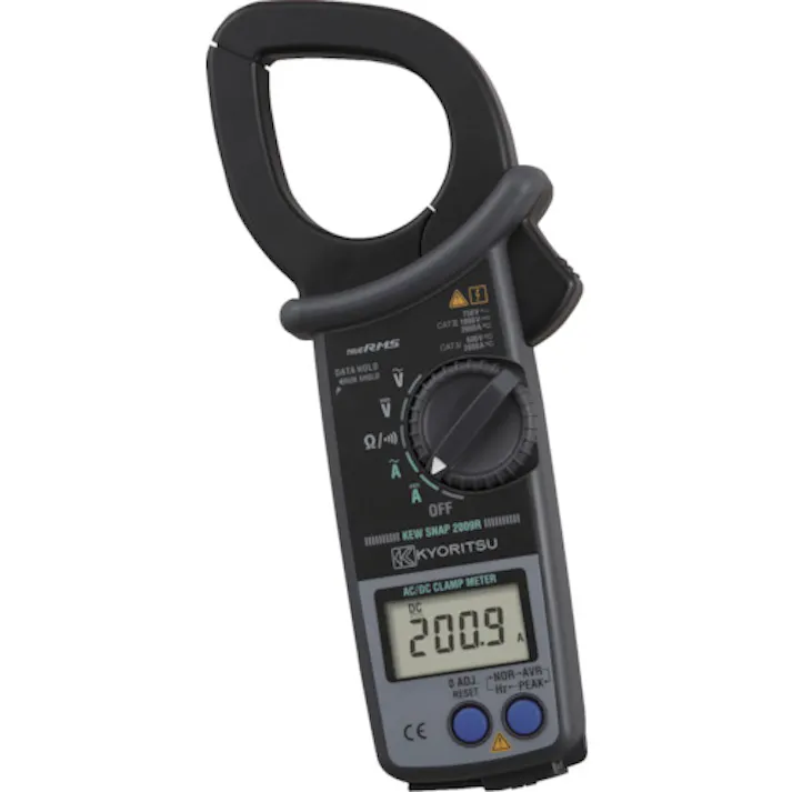 【CAINZ-DASH】共立電気計器 2009R AC/DCクランプメータ(RMS) KEW2009R【別送品】