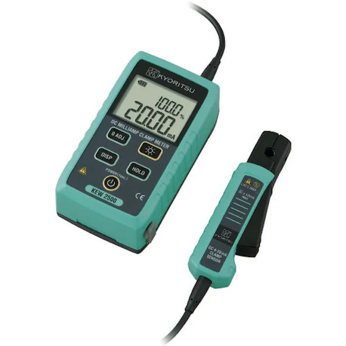 【CAINZ-DASH】共立電気計器 2500 DCミリアンペアクランプメータ KEW2500【別送品】