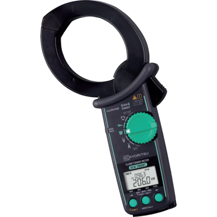 【CAINZ-DASH】共立電気計器 クランプパワーメータ(Bluetooth通信機能搭載) KEW2060BT【別送品】