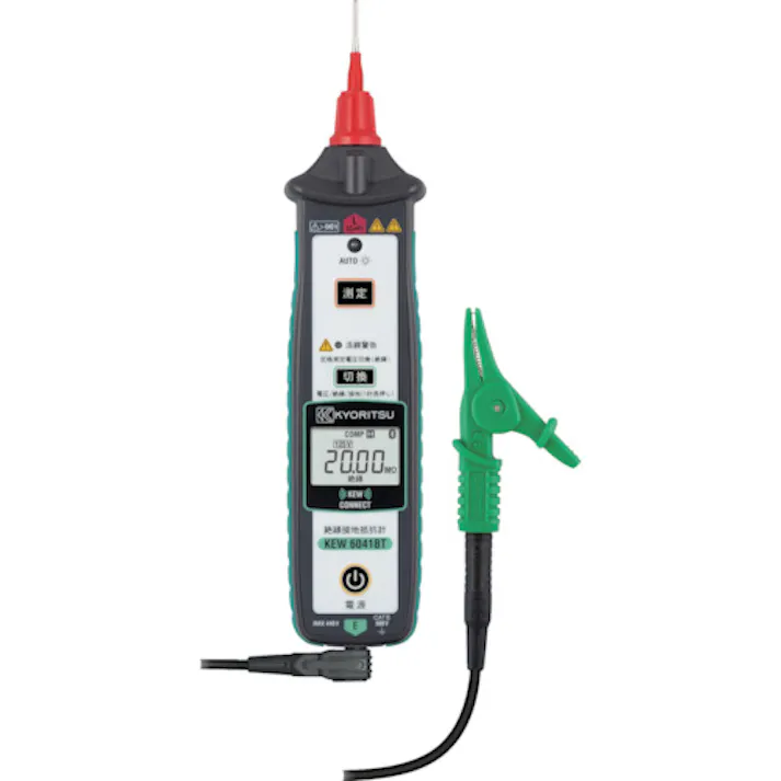 【CAINZ-DASH】共立電気計器 6041BT 絶縁接地抵抗計 KEW6041BT【別送品】