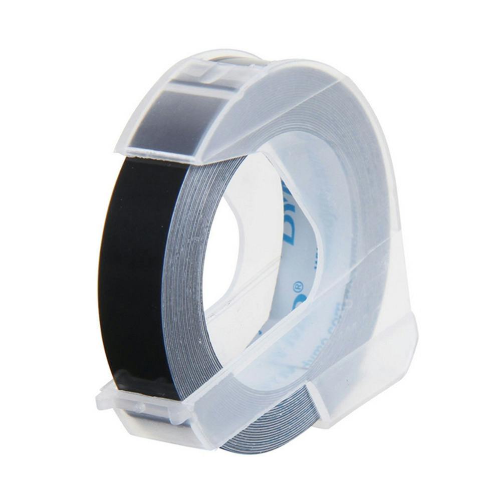 ダイモ・グロッシーテープ 9mm×3m ブラック