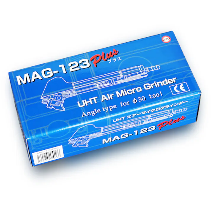 【CAINZ-DASH】UHT エアーマイクログラインダー MAG-123 Plus120度φ30 MAG-123PLUS【別送品】