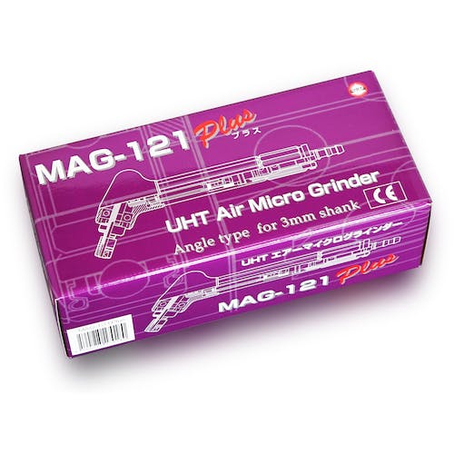 UHT エアーマイクログラインダー MAG-121 Plus120度3mm軸 MAG121PLUS