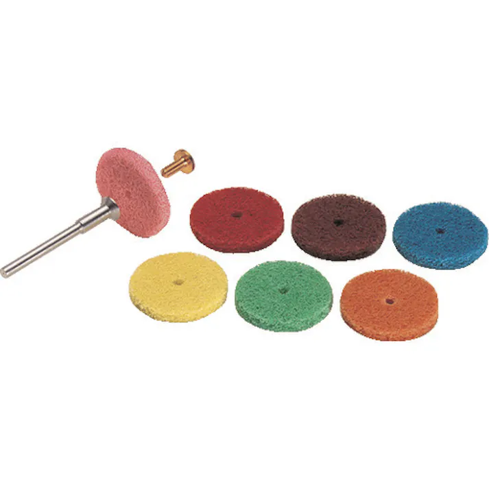 【CAINZ-DASH】UHT #600φ25ホイル型NSL ラップ軸1本付 桃 1Pk(箱)=25枚入 5154【別送品】