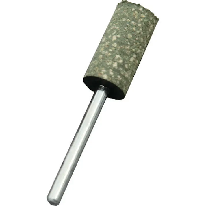 【CAINZ-DASH】UHT #220軸付ゴム砥石 砥石径Φ10 軸径Φ3 緑 (1箱=5本入) 5010325【別送品】