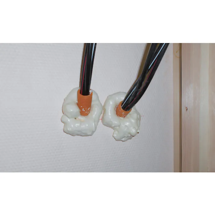 【CAINZ-DASH】エービーシー商会 簡易型発泡ウレタンフォーム 1液ノズルタイプ インサルパックGFM300 300ml フォーム色:クリーム GFM300C【別送品】